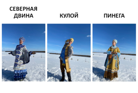 Из материалов А.А. Кудрявцевой. Костюмы главных героев игровой экскурсии
