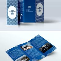 Дизайн проект буклета Поморы и освоение Севера Автор Анна Дроздова